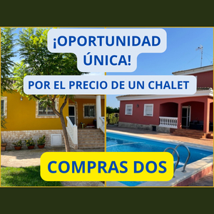 DOS ESPECTACULARES CHALETS, EN UNA MISMA PROPIEDAD Venta Llíria