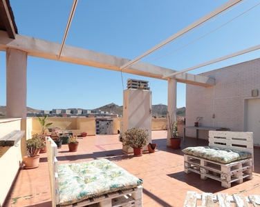 Alquiler de ático con piscina y terraza en Santa Lucía Población (Cartagena), Nueva santa lucia