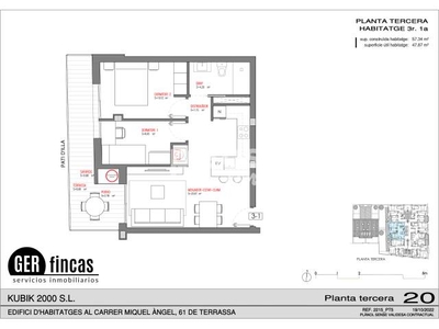 Piso en venta en Carrer de Miquel Àngel, cerca de Passatge del Sagrament