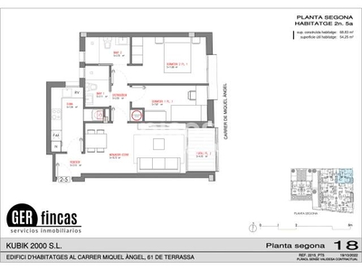 Piso en venta en Carrer de Miquel Àngel, cerca de Passatge del Sagrament