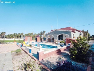 Fantástico chalet independiente con piscina privada en Dolores, Alicante, Costa Blanca