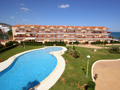 Alquiler vacaciones de piso con piscina y terraza en Alcossebre (Alcalà de Xivert-Alcossebre), Vistamar, zona paseo marítimo