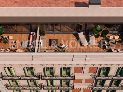 Ático nuevo ático con terraza en rambla catalunya en Barcelona