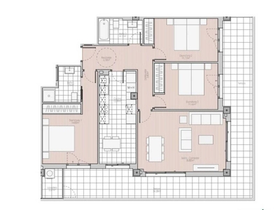 Venta Piso Marbella. Piso de tres habitaciones en Calle MIGUEL DE CERVANTES. Nuevo quinta planta con terraza