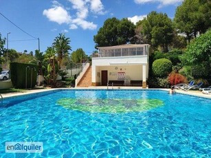 Alquiler casa amueblada terraza Altea la vella