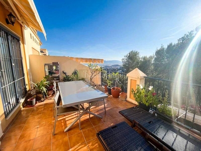 Casa adosada con 6 habitaciones con parking, aire acondicionado, vistas al mar y vistas a la montaña en Málaga