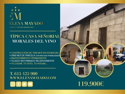 Casa en venta en Morales del Vino