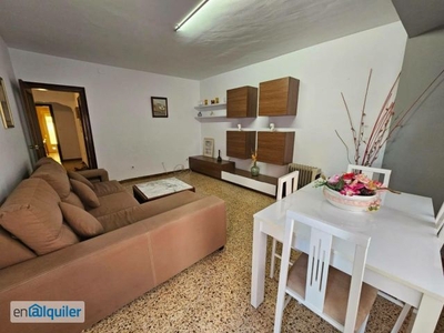 Piso en el barrio dels magraners de 3 habitaciones dobles, 1 baño con bañera, comedor con salida a balcon, cocina con salida a terraza, amueblado y equipado, recien pintado, 1º sin ascensor