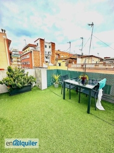 Precioso ático con una bonita terraza en hospitalet-Barcelona