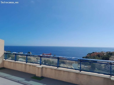 Atico triplex con magníficas vistas al mar en Calpe (Alicante)