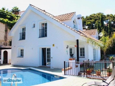 Alquiler casa amueblada piscina Campo de mijas