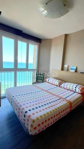 Apartamento con 2 habitaciones amueblado con ascensor y vistas al mar en Cullera