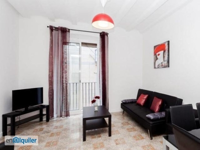 Elegante apartamento de 2 dormitorios en alquiler en El Raval