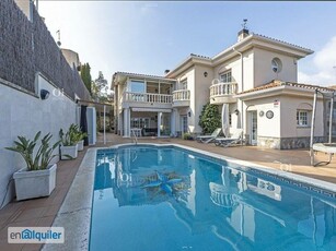 Alquiler casa piscina Alella