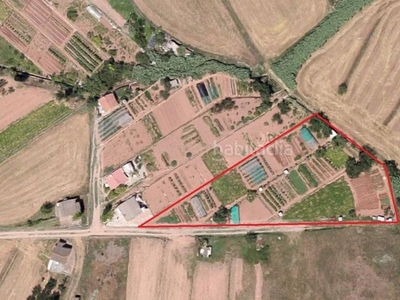 Casa terreno de regadío en venta en el poal (regadiu) en Manresa