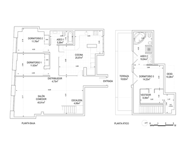 Impresionante piso tipo duplex en Postas