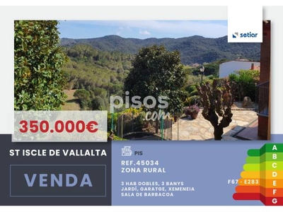 Casa unifamiliar en venta en Sant Iscle de Vallalta