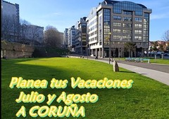 Apartamento 6 plazas a coruña centro +garaje