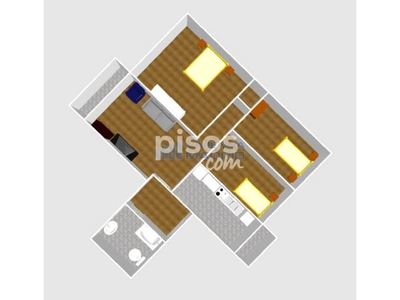 Piso en venta en Calle Margaritas en Centro por 121.000 €