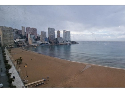 Primera linea de la playa de Benidorm