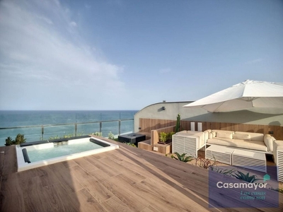 Piso en alquiler en Cabo de las Huertas de 1 habitación con terraza y piscina