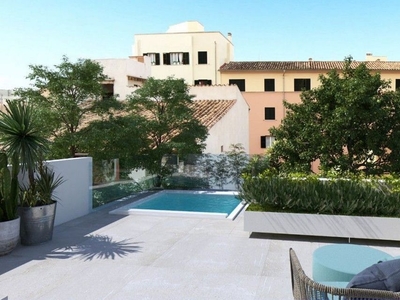 Venta de dúplex en Sta. Catalina - El Jonquet de 3 habitaciones con terraza y piscina