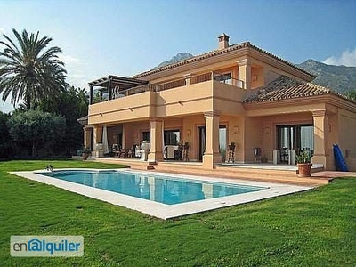 Alquiler casa aire acondicionado Marbella