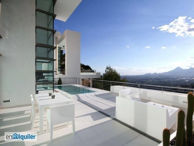 Alquiler casa amueblada Altea hills