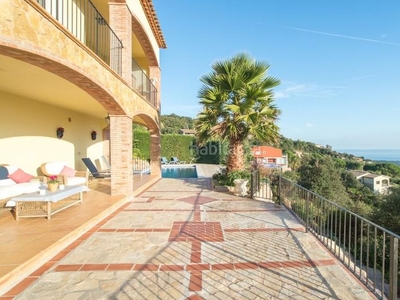 Casa en venta en mas nou (platja d'aro) con preciosas vistas al mar en Castell d´Aro