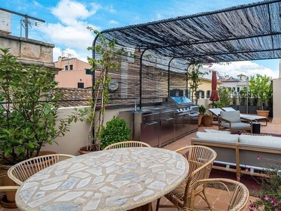 Dúplex en alquiler en La Llotja - Sant Jaume de 2 habitaciones con terraza y aire acondicionado