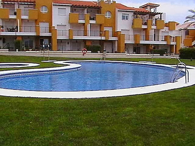 Alquiler vacaciones de piso con piscina en Vera, Urb. Las Salinas de Vera