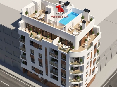 Apartamento en venta en Las Piscinas Naturales, Torrevieja, Alicante