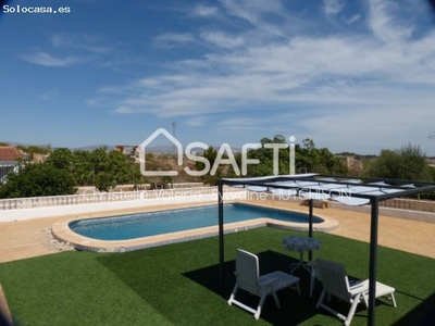 Atractiva villa de 3 dormitorios y 3 baños con piscina, Fortuna Murcia.