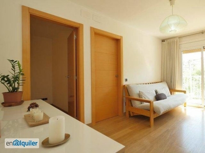 Precioso apartamento de 1 dormitorio con balcón en alquiler en L'Hospitalet de Llobregat