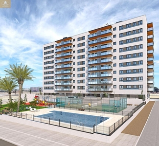 Venta de piso en Montequinto de 3 habitaciones con terraza y piscina