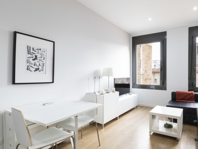 Apartamento de 1 dormitorio en alquiler en Ciutat Vella, Barcelona.