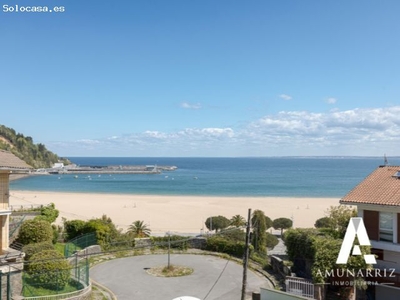 Villa adosada con vistas inmejorables a la playa de Hondarribia