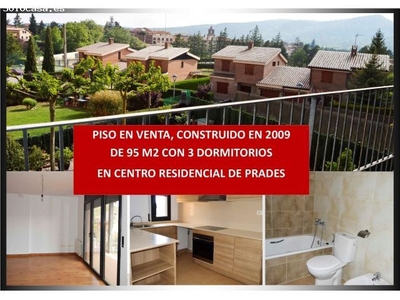 APARTAMENTO DE 95 M2 EN VENTA ZONA RESIDENCIAL PRADES, 3 DORMITORIOS, 2 BAÑOS, EXCELENTES VISTAS