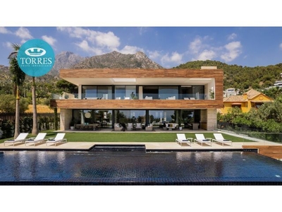 Increíble Villa de Lujo con vistas al mar en Marbella zona Sierra Blanca