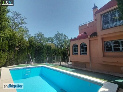 Alquiler casa piscina y terraza Albolote