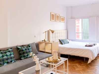 Apartamento estudio pulido en alquiler en Lavapiés, Madrid