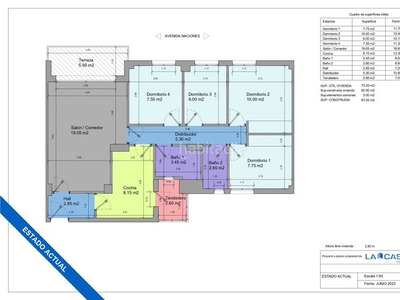 Piso con 4 habitaciones con ascensor y parking en Fuenlabrada