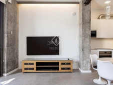Alquiler apartamento fantástico loft de 1 dormitorio de estilo industrial en alquiler en una de las mejores zonas del @22 en poblenou, en Barcelona
