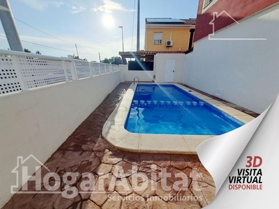 Venta de casa con piscina y terraza en Almazora (Almassora), Almazora Playa