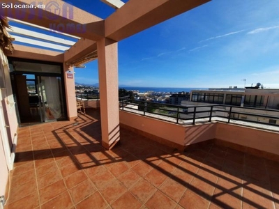 Ático en venta Sabinillas Pueblo con vistas frontales al mar.