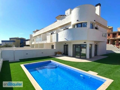 Alquiler casa piscina Urbanizaciones balcó de finestrat-terra marina