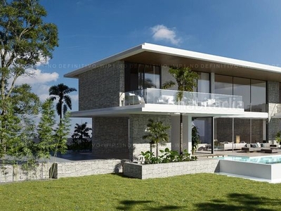 Casa villa de lujo sobre plano con alta eficiencia energética en Estepona