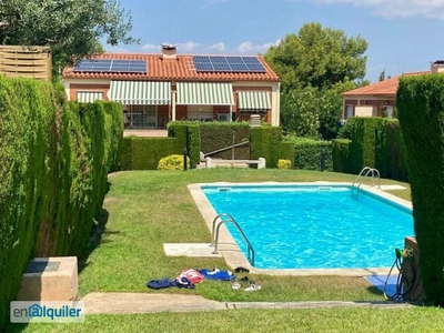 Alquiler casa piscina y terraza Eixample
