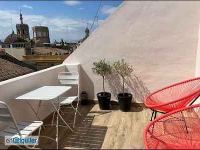 Ático con espectaculares vistas en pleno centro de Valencia