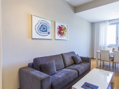 Moderno apartamento de 1 dormitorio en alquiler en Madrid Centro